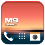 m9 theme kit android application logo